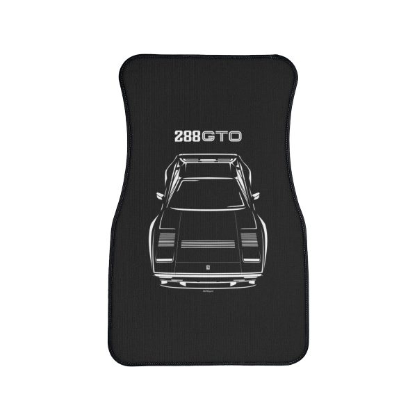 Ferrari 288 GTO Car Mat Front Carpet Floor Mats by Auto Art Apparel