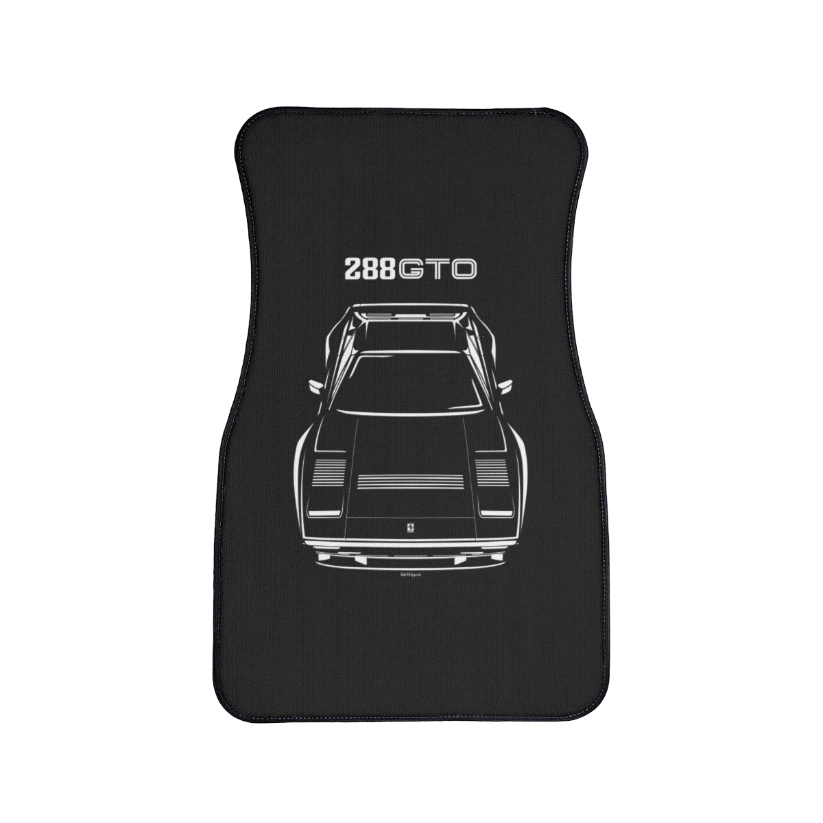Ferrari 288 GTO Car Mat Front Carpet Floor Mats by Auto Art Apparel