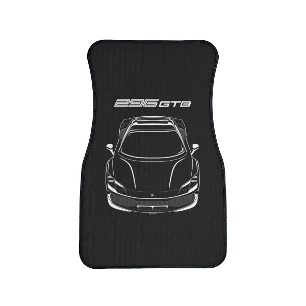 Ferrari 296 GTB Car Mat Front Carpet Floor Mats by Auto Art Apparel