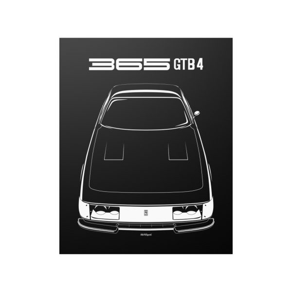 Ferrari 365 GTB 4 Poster 16 x 20 inch by Auto Art Apparel