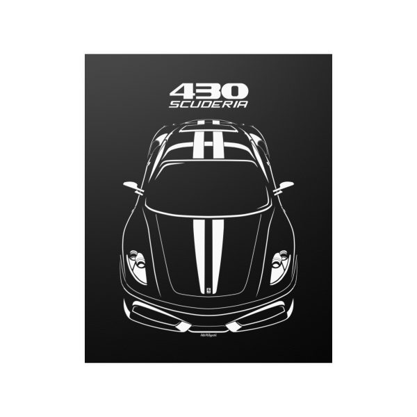Ferrari 430 Scuderia Poster 16 x 20 inch by Auto Art Apparel