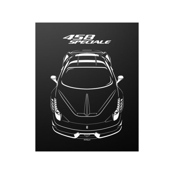 Ferrari 458 Speciale Poster 16 x 20 inch by Auto Art Apparel