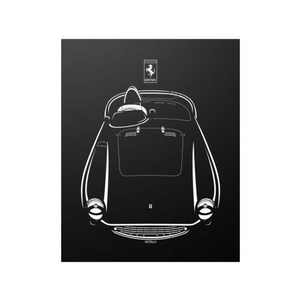 Ferrari 500 Mondial Poster 16 x 20 inch by Auto Art Apparel