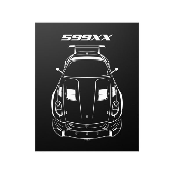 Ferrari 599XX Evolution Poster 16 x 20 inch by Auto Art Apparel