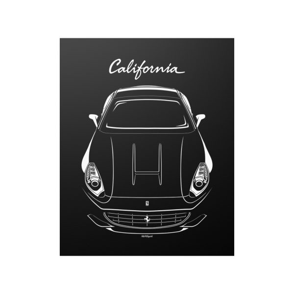 Ferrari California Poster 16 x 20 inch by Auto Art Apparel