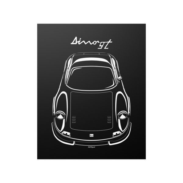 Ferrari Dino 246 GT Poster 16 x 20 inch by Auto Art Apparel