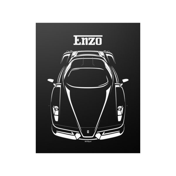 Ferrari Enzo Ferrari Poster 16 x 20 inch by Auto Art Apparel