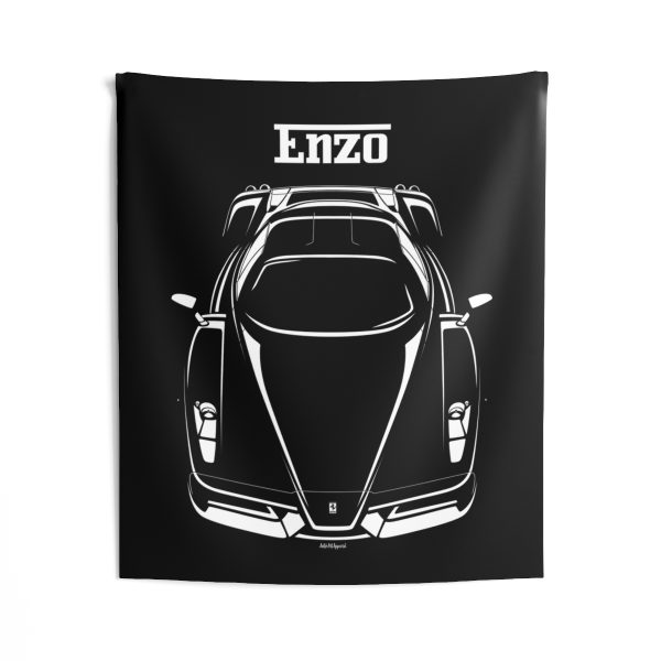 Ferrari Enzo Ferrari Tapestry 50 x 60 inch by Auto Art Apparel
