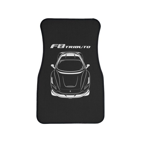 Ferrari F8 Tributo Car Mat Front Carpet Floor Mats by Auto Art Apparel