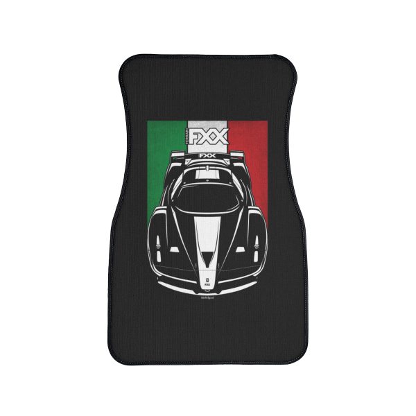 Ferrari FXX Car Mat - Italy Flag Floor Mats Front Carpet Floor Mats by Auto Art Apparel