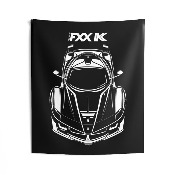 Ferrari FXX K Tapestry 50 x 60 inch by Auto Art Apparel