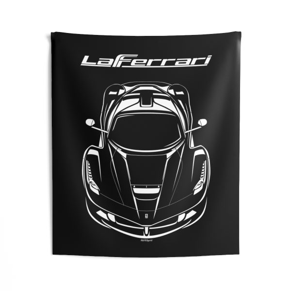 Ferrari LaFerrari Tapestry 50 x 60 inch by Auto Art Apparel