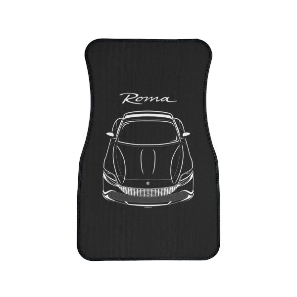 Ferrari Roma Car Mat Front Carpet Floor Mats by Auto Art Apparel