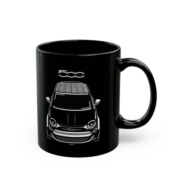 Fiat 500 la Prima Mug 11 oz by Auto Art Apparel