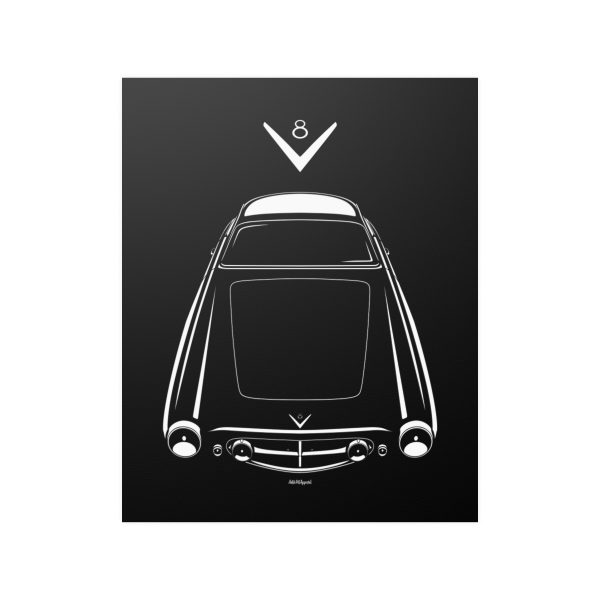 Fiat 8V Supersonic Poster 16 x 20 inch by Auto Art Apparel