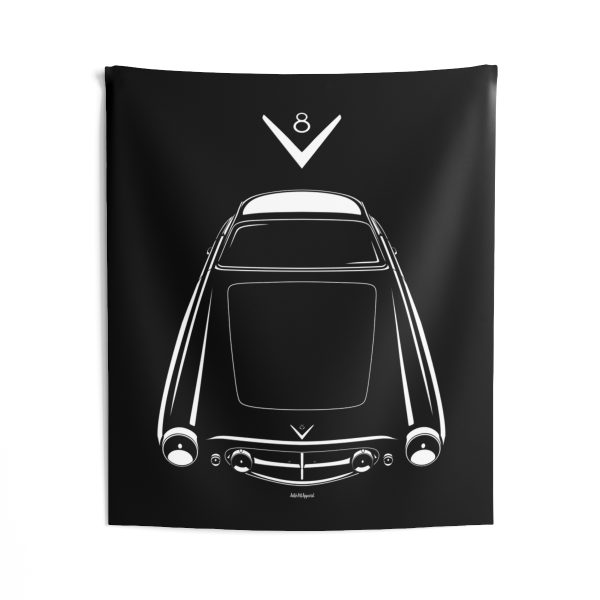 Fiat 8V Supersonic Tapestry 50 x 60 inch by Auto Art Apparel