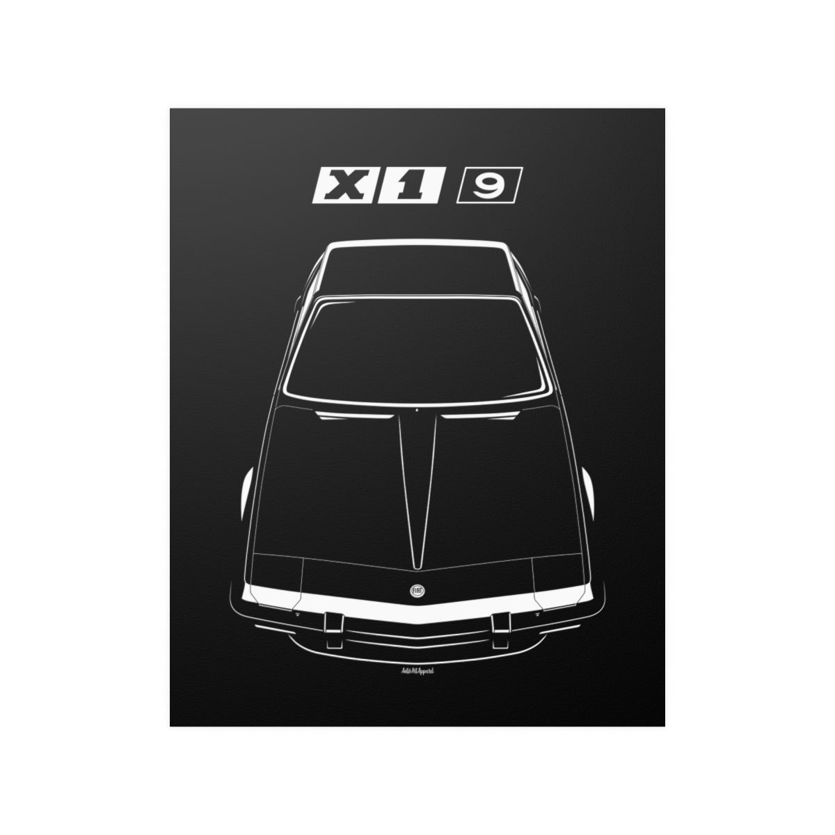 Fiat X1 9 Poster 16 x 20 inch by Auto Art Apparel