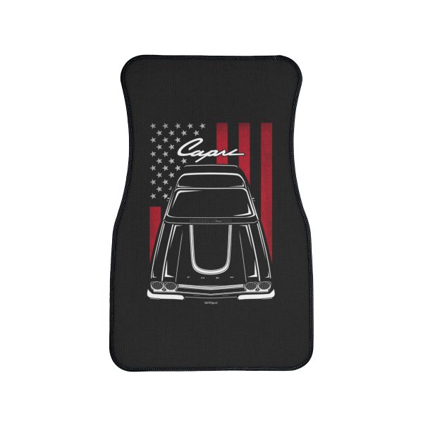 Ford Capri RS 3100 1973-1974 Car Mat - US Flag Floor Mats Front Carpet Floor Mats by Auto Art Apparel
