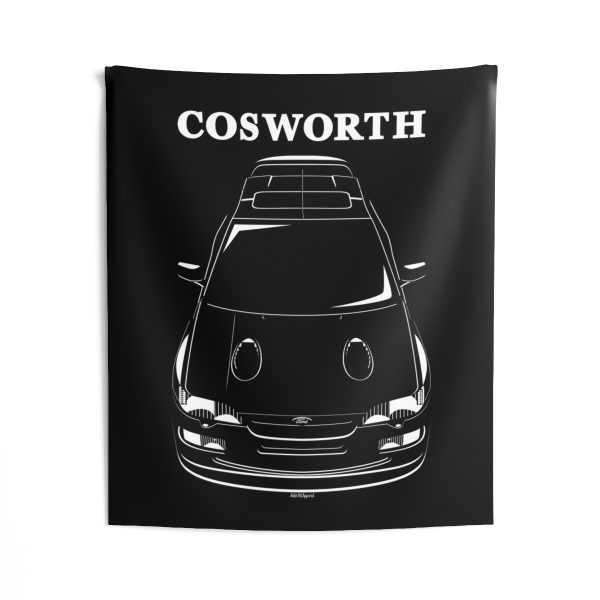 Ford Escort RS Cosworth 1992-1996 Tapestry 50 x 60 inch by Auto Art Apparel