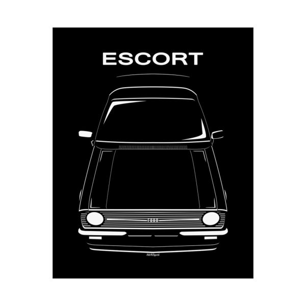 Ford Escort RS1800 1975-1980 Poster 16 x 20 inch by Auto Art Apparel