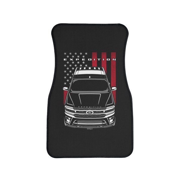 Ford Expedition 2022-2024 Car Mat - US Flag Floor Mats Front Carpet Floor Mats by Auto Art Apparel