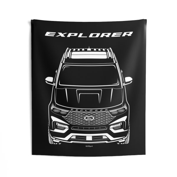 Ford Explorer ST 2020-2023 Tapestry 50 x 60 inch by Auto Art Apparel