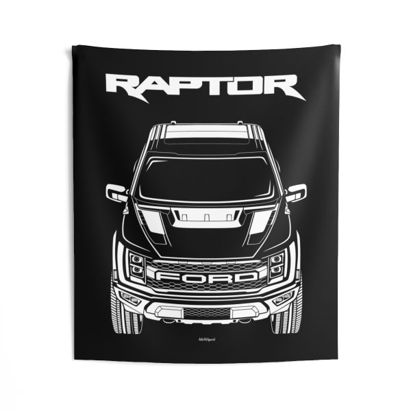 Ford F 150 Raptor 2021-2023 Tapestry 50 x 60 inch by Auto Art Apparel