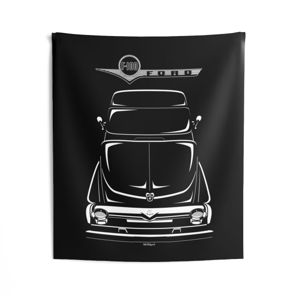 Ford F100 2nd gen Tapestry 50 x 60 inch by Auto Art Apparel