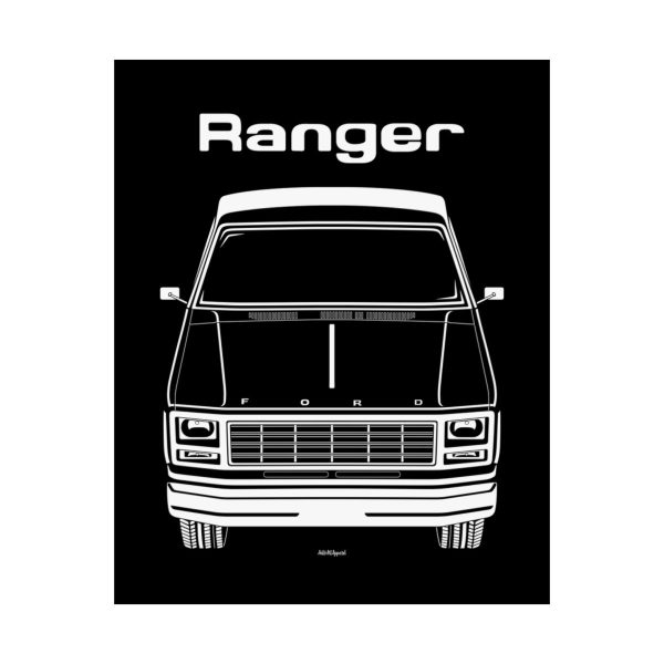 Ford F150 Ranger 1980-1981 Poster 16 x 20 inch by Auto Art Apparel