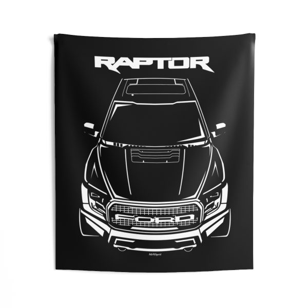 Ford F150 Raptor 2017-2020 Tapestry 50 x 60 inch by Auto Art Apparel