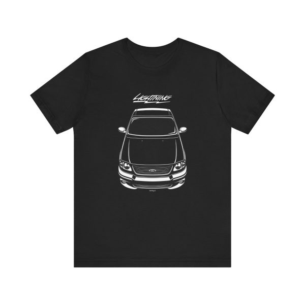 Ford F150 SVT Lightning 1999-2004 T-shirt Black by Auto Art Apparel