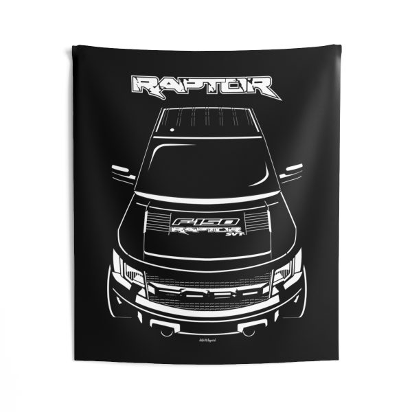 Ford F150 SVT Raptor 2010-2014 Tapestry 50 x 60 inch by Auto Art Apparel