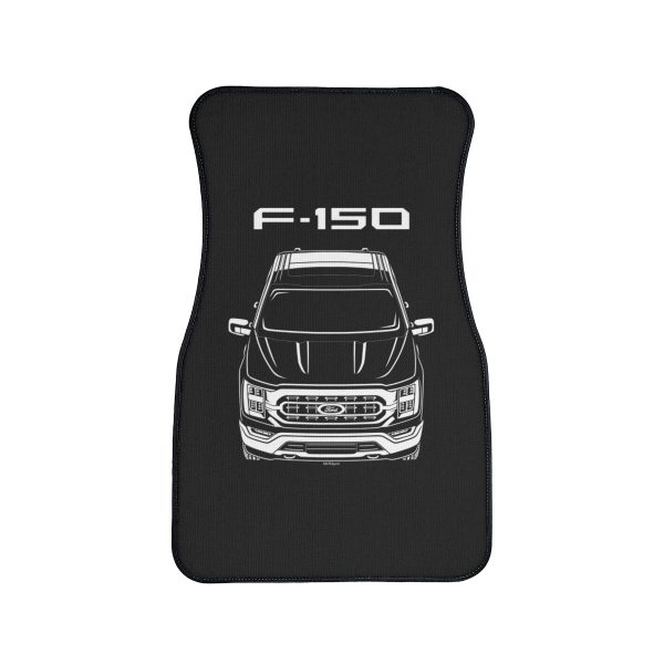 Ford F150 XLT 2021-2023 Car Mat Front Carpet Floor Mats by Auto Art Apparel