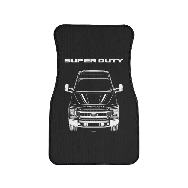 Ford F350 Super Duty XLT 2020-2022 Car Mat Front Carpet Floor Mats by Auto Art Apparel