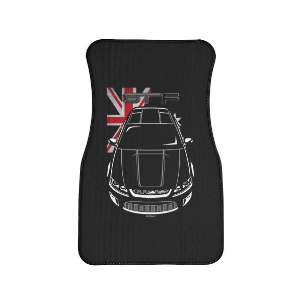 Ford Falcon GT-F 351 Black Stripe Car Mat - Australia Flag Floor Mats Front Carpet Floor Mats by Auto Art Apparel