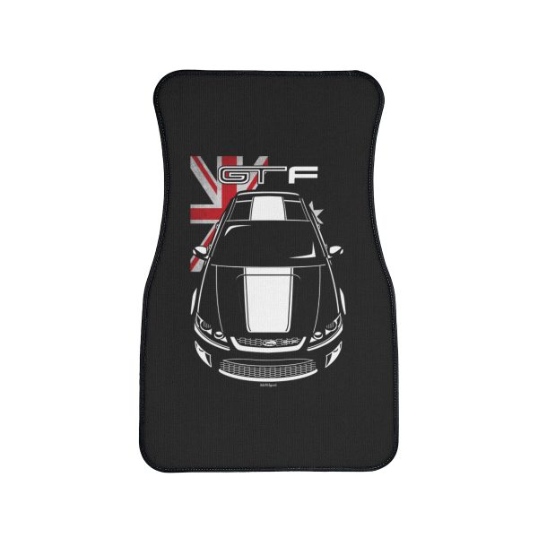Ford Falcon GT-F 351 White Stripe Car Mat - Australia Flag Floor Mats Front Carpet Floor Mats by Auto Art Apparel