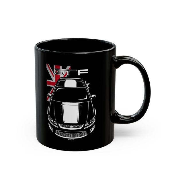 Ford Falcon GT-F 351 White Stripe Mug - Australia Flag Coffee Mug 11 oz by Auto Art Apparel