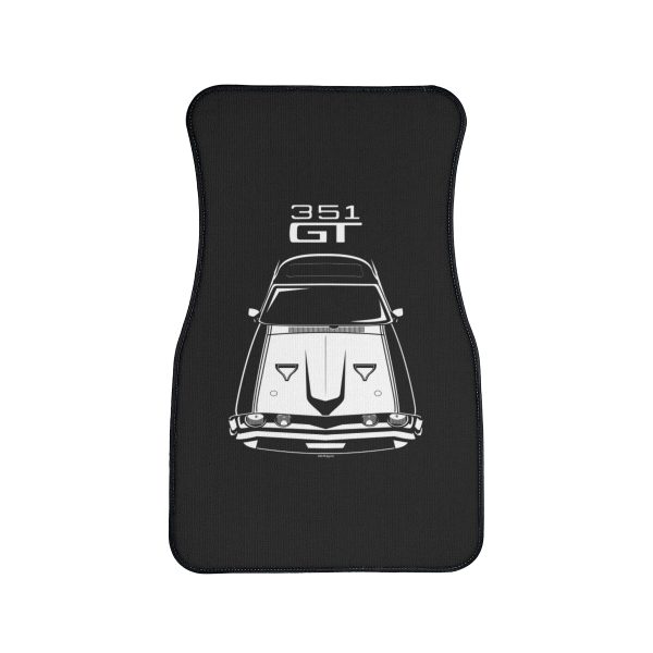 Ford Falcon XA GT 351 White Car Mat Front Carpet Floor Mats by Auto Art Apparel