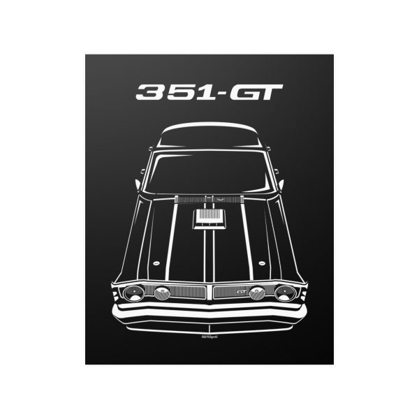 Ford Falcon XY GTHO Phase 3 Poster 16 x 20 inch by Auto Art Apparel