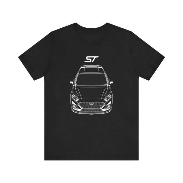 Ford Fiesta ST 2020-2023 T-shirt Black by Auto Art Apparel