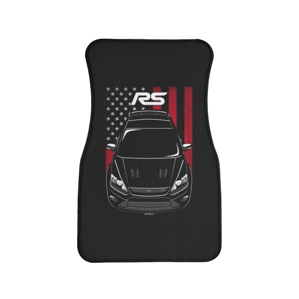 Ford Focus RS 2008-2011 Car Mat - US Flag Floor Mats Front Carpet Floor Mats by Auto Art Apparel