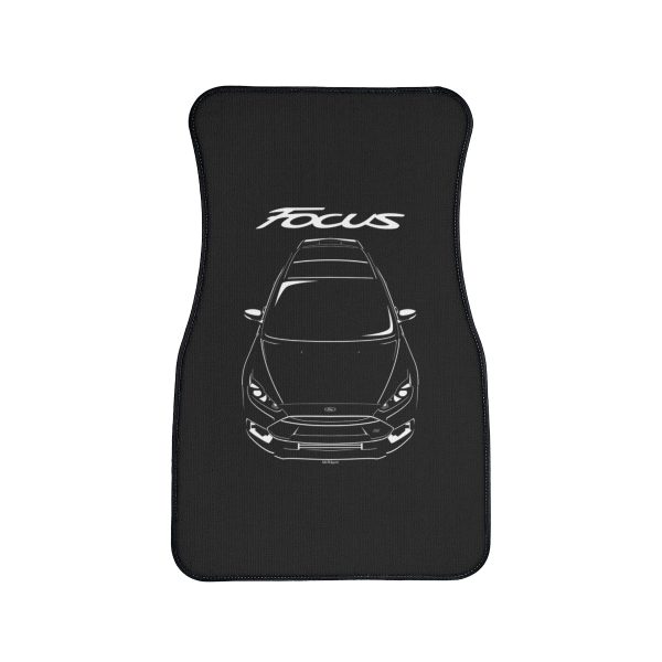Ford Focus RS 2015-2017 Car Mat Front Carpet Floor Mats by Auto Art Apparel