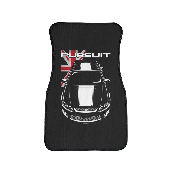 Ford FPV Pursuit UTE White Stripe Car Mat - Australia Flag Floor Mats Front Carpet Floor Mats by Auto Art Apparel