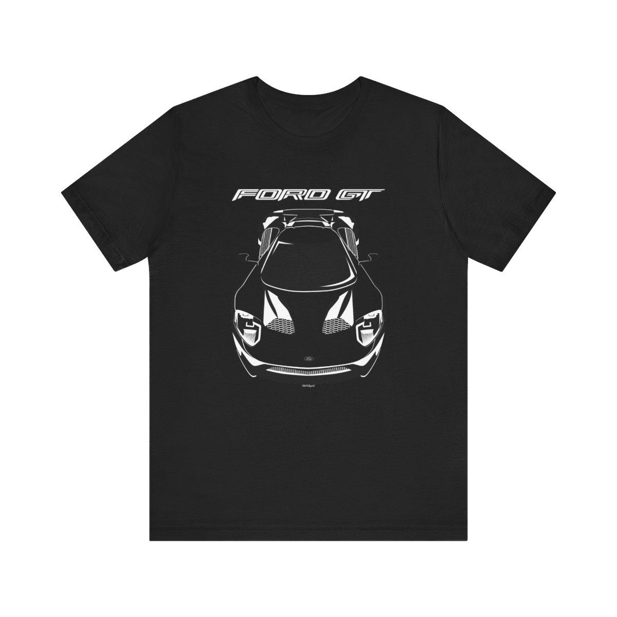 Ford GT 2017-2022 T-shirt Black by Auto Art Apparel