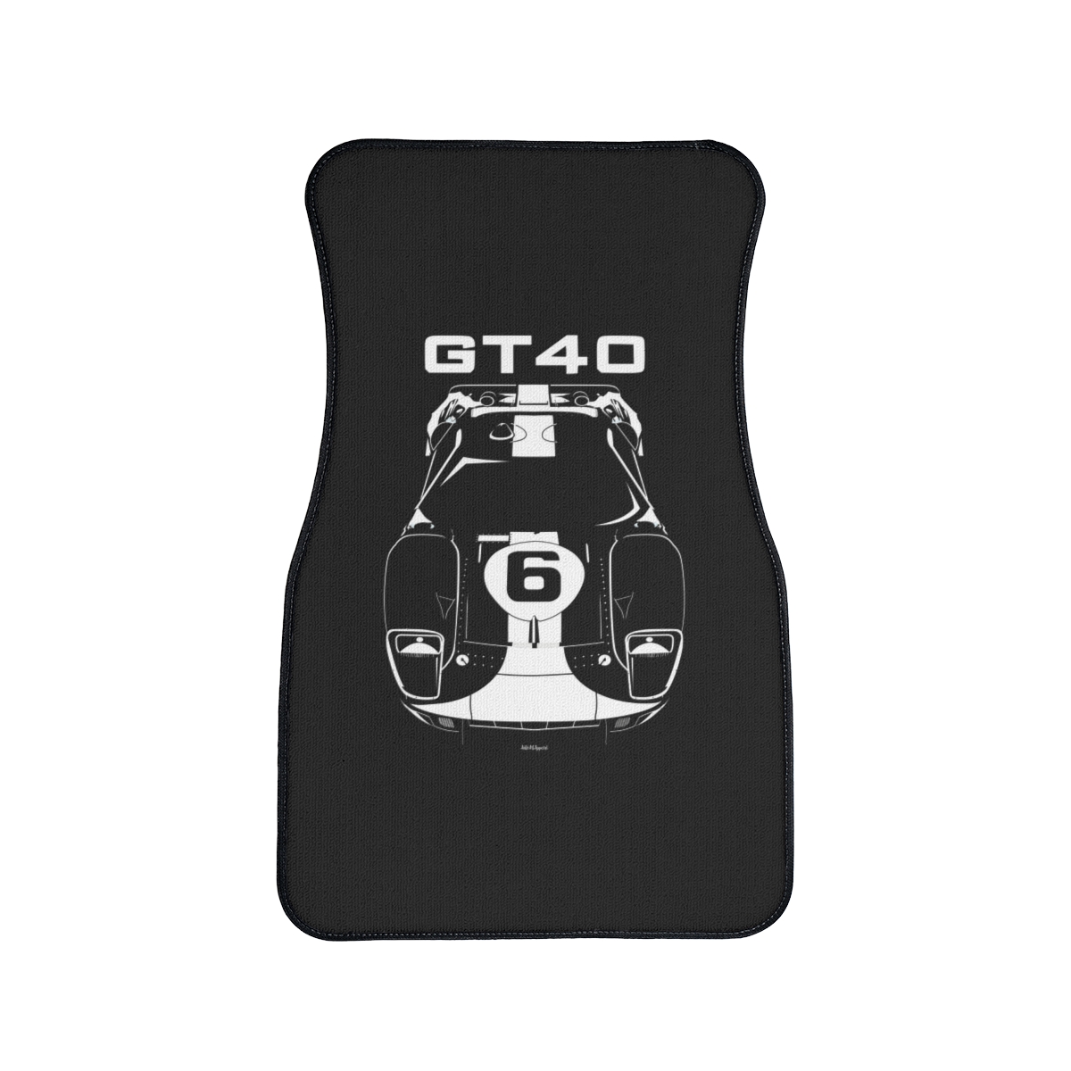 Ford GT40 Gulf Edition Car Mat Front Carpet Floor Mats by Auto Art Apparel
