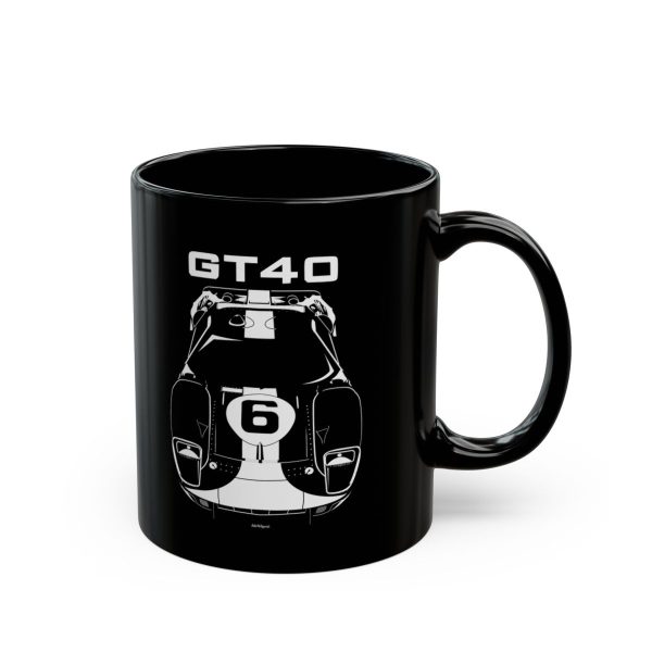 Ford GT40 Gulf Edition Mug 11 oz by Auto Art Apparel