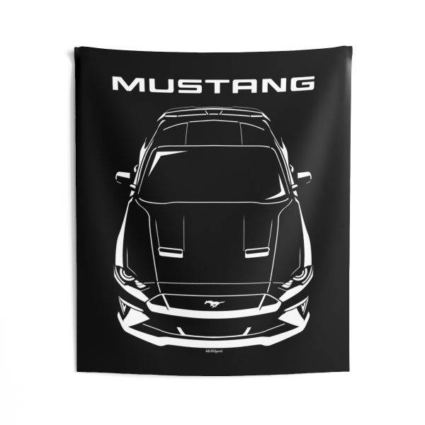 Ford Mustang 2018-2023 Tapestry 50 x 60 inch by Auto Art Apparel