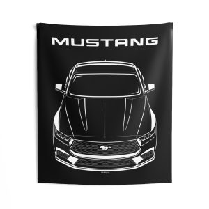 Ford Mustang 2024 Tapestry 50 x 60 inch by Auto Art Apparel