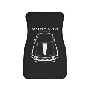 Ford Mustang Boss 1969 Car Mat Front Carpet Floor Mats by Auto Art Apparel