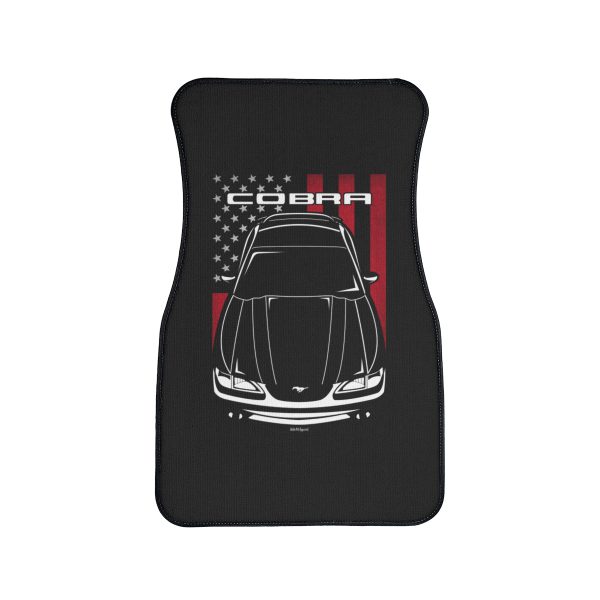 Ford Mustang Cobra R 1995 Car Mat - US Flag Floor Mats Front Carpet Floor Mats by Auto Art Apparel